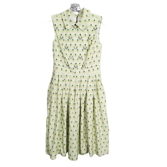 eshakti Dresses & Skirts - Zappelle eShakti NWOT Size S 6 Dress Fit Flare Sleeveless Crepe Garden Party